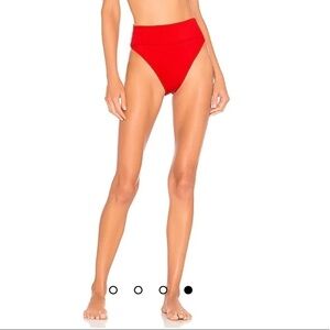 Beach Riot Red Bikini Bottom